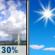 Saturday: Chance Showers And Thunderstorms then Sunny