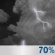 Tuesday Night: Showers and thunderstorms likely. Mostly cloudy, with a low around 67. Northeast wind around 8 mph. Chance of precipitation is 70%. New rainfall amounts between three quarters and one inch possible. Tuesday Night: Showers And Thunderstorms Likely